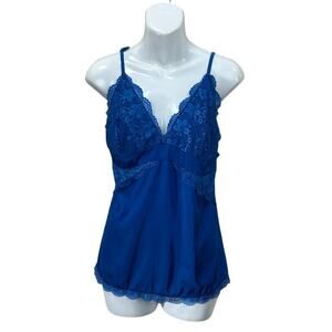 Avidlove Blue Cami Lingerie Top size XL